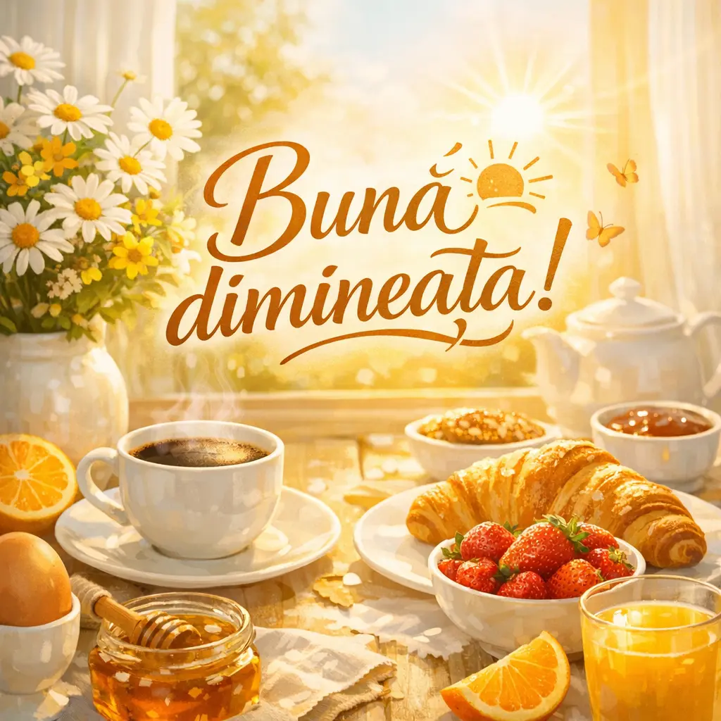 Noi imagini de bună dimineața 2026