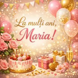 La multi ani Maria
